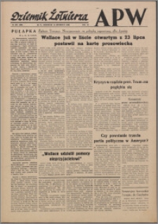Dziennik Żołnierza APW Wydanie polowe B 1946.09.19, R. 4 nr 224