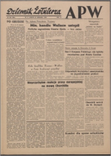 Dziennik Żołnierza APW Wydanie polowe B 1946.09.21, R. 4 nr 226