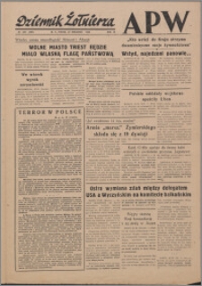 Dziennik Żołnierza APW Wydanie polowe B 1946.09.27, R. 4 nr 231
