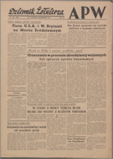 Dziennik Żołnierza APW Wydanie polowe B 1946.10.01, R. 4 nr 234