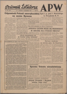 Dziennik Żołnierza APW Wydanie polowe B 1946.10.03, R. 4 nr 236