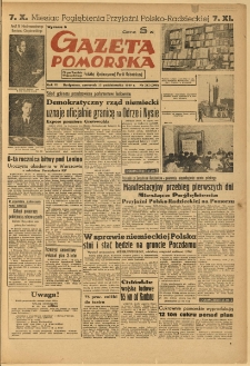 Gazeta Pomorska, 1949.10.13, R.2, nr 282