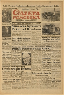 Gazeta Pomorska, 1949.10.14, R.2, nr 283