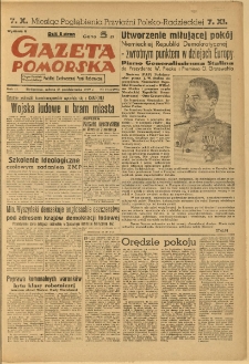 Gazeta Pomorska, 1949.10.15, R.2, nr 284