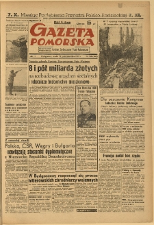 Gazeta Pomorska, 1949.10.19, R.2, nr 288
