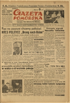 Gazeta Pomorska, 1949.10.20, R.2, nr 289