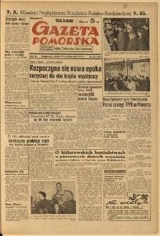 Gazeta Pomorska, 1949.10.22, R.2, nr 291