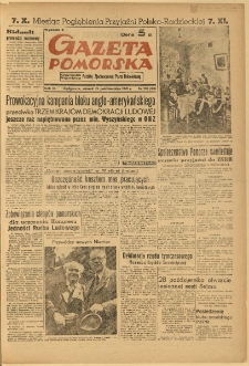 Gazeta Pomorska, 1949.10.25, R.2, nr 294