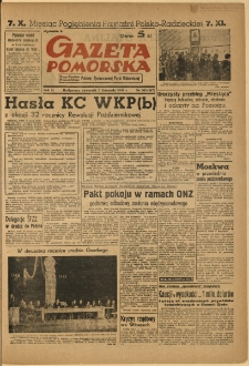 Gazeta Pomorska, 1949.11.03, R.2, nr 303