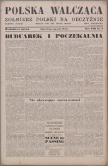 Polska Walcząca - Żołnierz Polski na Obczyźnie 1946.01.19, R. 8 nr 3