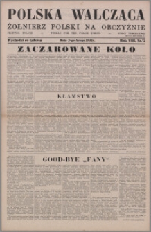 Polska Walcząca - Żołnierz Polski na Obczyźnie 1946.02.02, R. 8 nr 5