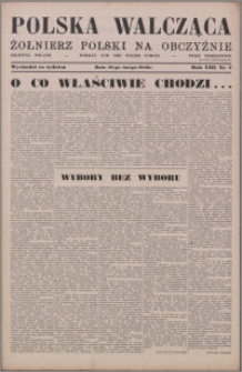 Polska Walcząca - Żołnierz Polski na Obczyźnie 1946.02.16, R. 8 nr 7