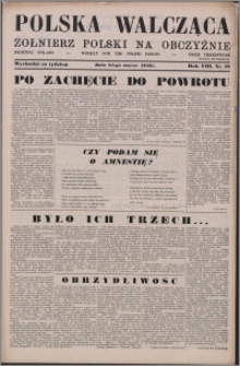 Polska Walcząca - Żołnierz Polski na Obczyźnie 1946.03.23, R. 8 nr 12