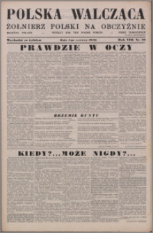 Polska Walcząca - Żołnierz Polski na Obczyźnie 1946.06.01, R. 8 nr 22