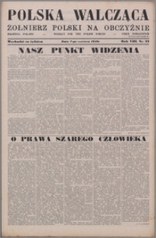 Polska Walcząca - Żołnierz Polski na Obczyźnie 1946.06.07, R. 8 nr 23