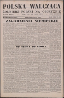 Polska Walcząca - Żołnierz Polski na Obczyźnie 1946.06.15, R. 8 nr 24