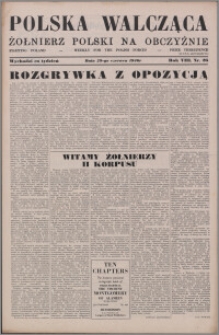 Polska Walcząca - Żołnierz Polski na Obczyźnie 1946.06.29, R. 8 nr 26