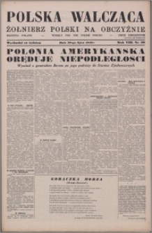 Polska Walcząca - Żołnierz Polski na Obczyźnie 1946.07.20, R. 8 nr 29