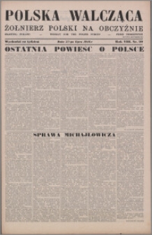 Polska Walcząca - Żołnierz Polski na Obczyźnie 1946.07.27, R. 8 nr 30