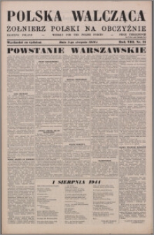 Polska Walcząca - Żołnierz Polski na Obczyźnie 1946.08.03, R. 8 nr 31