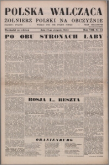 Polska Walcząca - Żołnierz Polski na Obczyźnie 1946.08.24, R. 8 nr 34