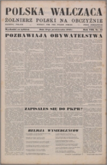 Polska Walcząca - Żołnierz Polski na Obczyźnie 1946.10.19, R. 8 nr 42