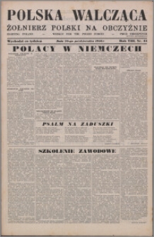 Polska Walcząca - Żołnierz Polski na Obczyźnie 1946.10.26, R. 8 nr 43