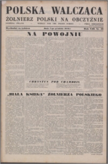 Polska Walcząca - Żołnierz Polski na Obczyźnie 1946.12.07, R. 8 nr 49
