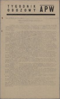 Tygodnik Obozowy APW 1945, R. 2 nr 2 (42)