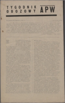 Tygodnik Obozowy APW 1945, R. 2 nr 3 (43)