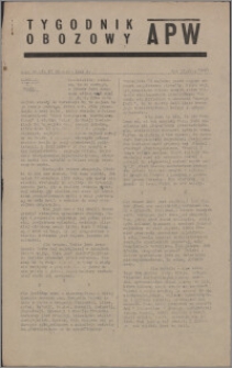 Tygodnik Obozowy APW 1945, R. 2 nr 4 (44)