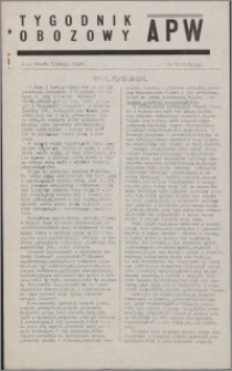 Tygodnik Obozowy APW 1945, R. 2 nr 5 (45)