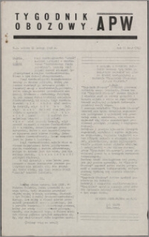 Tygodnik Obozowy APW 1945, R. 2 nr 6 (46)