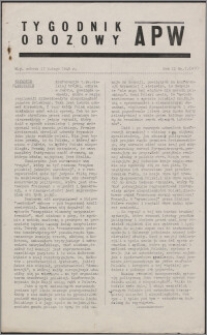 Tygodnik Obozowy APW 1945, R. 2 nr 7 (47)