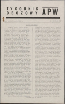 Tygodnik Obozowy APW 1945, R. 2 nr 10 (50)