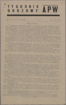 Tygodnik Obozowy APW 1945, R. 2 nr 13 (53)