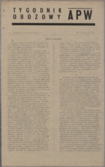 Tygodnik Obozowy APW 1945, R. 2 nr 14 (54)