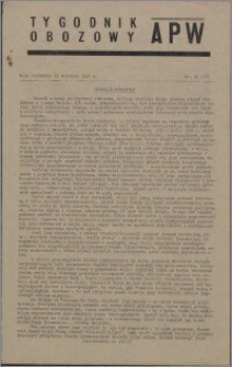 Tygodnik Obozowy APW 1945, R. 2 nr 16 (56)