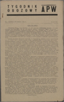 Tygodnik Obozowy APW 1945, R. 2 nr 17 (57)