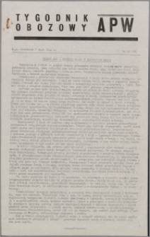 Tygodnik Obozowy APW 1945, R. 2 nr 18 (58)