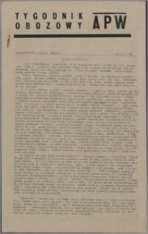 Tygodnik Obozowy APW 1945, R. 2 nr 19 (59)