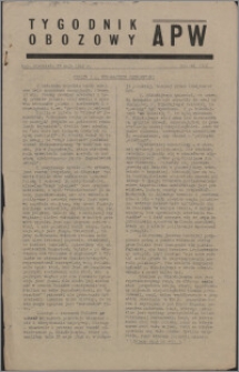 Tygodnik Obozowy APW 1945, R. 2 nr 21 (61)