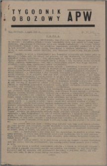 Tygodnik Obozowy APW 1945, R. 2 nr 26 (66)