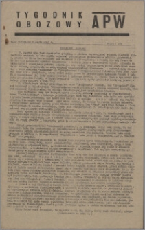 Tygodnik Obozowy APW 1945, R. 2 nr 27 (67)