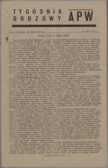 Tygodnik Obozowy APW 1945, R. 2 nr 28 (68)