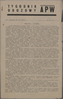 Tygodnik Obozowy APW 1945, R. 2 nr 29 (69)