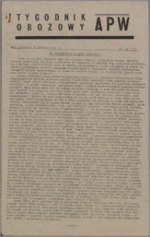 Tygodnik Obozowy APW 1945, R. 2 nr 34 (74)