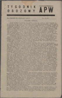 Tygodnik Obozowy APW 1945, R. 2 nr 43 (83)
