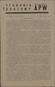 Tygodnik Obozowy APW 1945, R. 2 nr 48 (88)