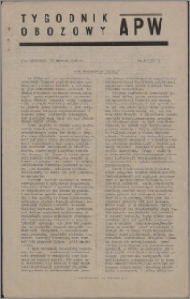 Tygodnik Obozowy APW 1945, R. 2 nr 50 (90)